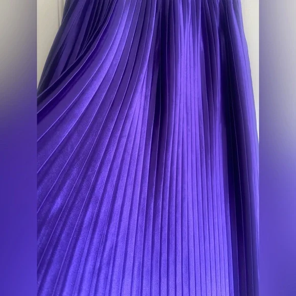 Nasty Gal Vibrant Purple A-Line Skirt - Picture 2 of 5